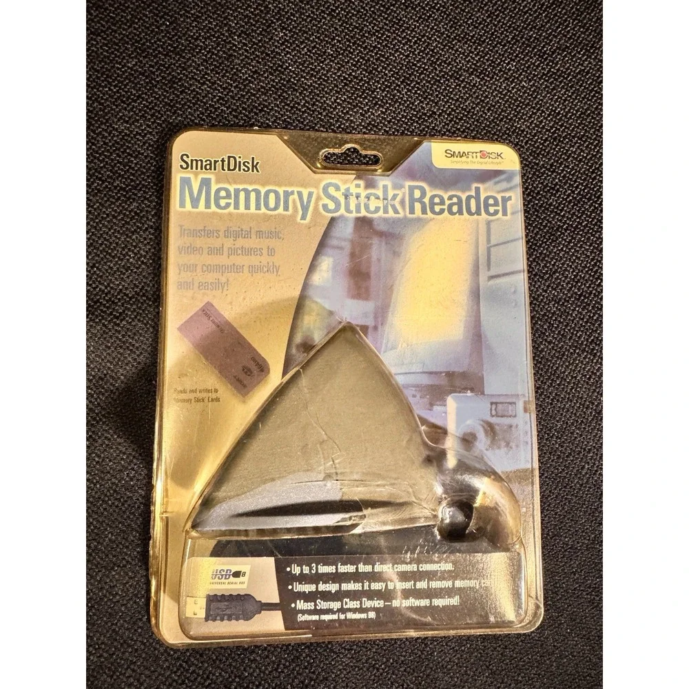 Brand New Smartdisk Memory Stick Reader Model MSUSB